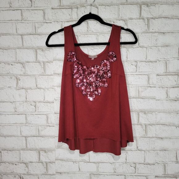 Charlotte Russe Tops - Charlotte Russe sequin red tank